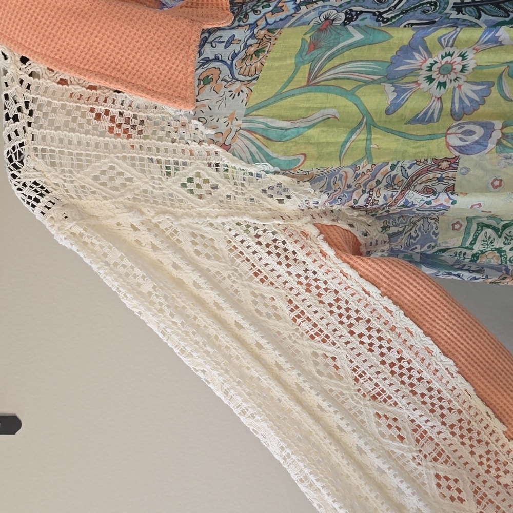 Pol Patchwork Button-Up Shirt - image 3